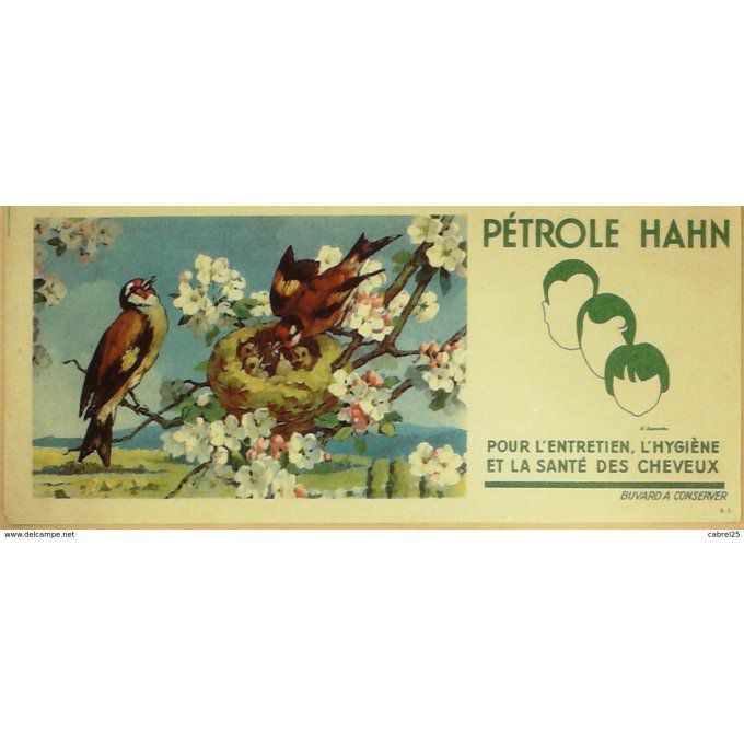 Buvard PETROLE HAHN Entretien