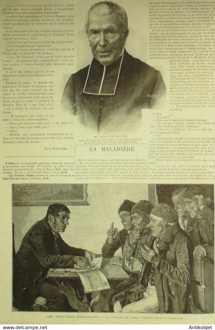 Soleil du Dimanche 1894 n° 3 Abbé Legrand Vélocipède Stéphane Brasero