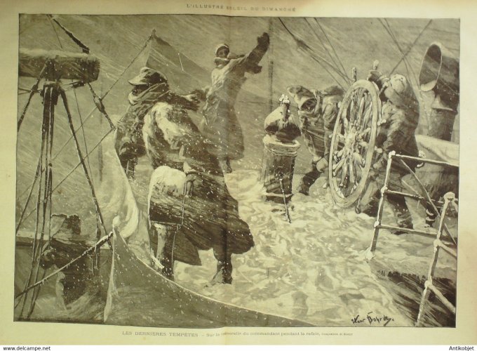 Soleil du Dimanche 1894 n° 3 Abbé Legrand Vélocipède Stéphane Brasero