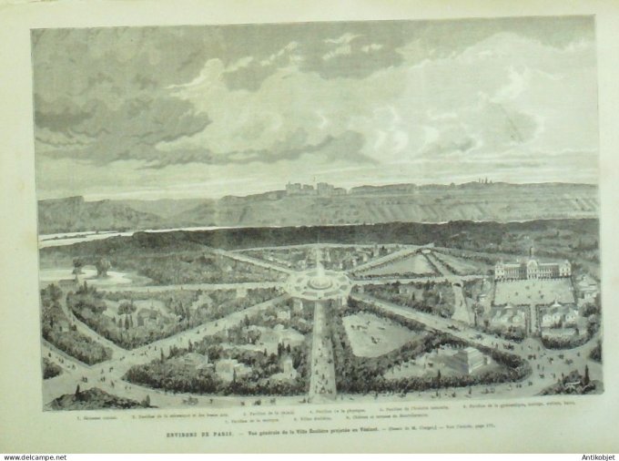 Le Monde illustré 1878 n°1093 Rome Léon XIII Russie St-Pétersbourg Vésinet (92)