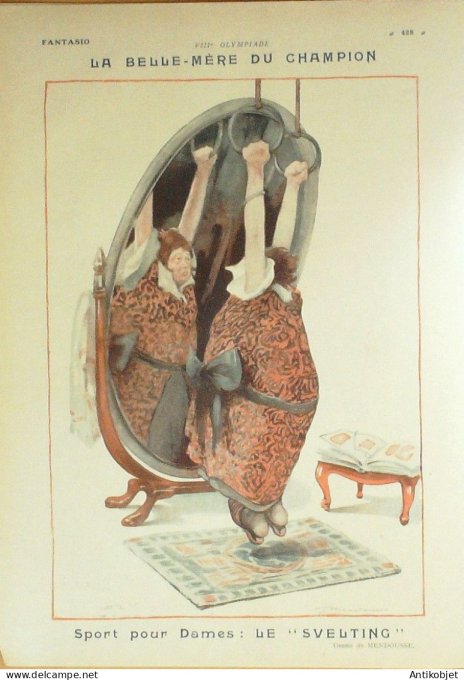 Fantasio 411 1924 Poulbot Vallee Foy Martin Mendousse Cirmeuse Vallet