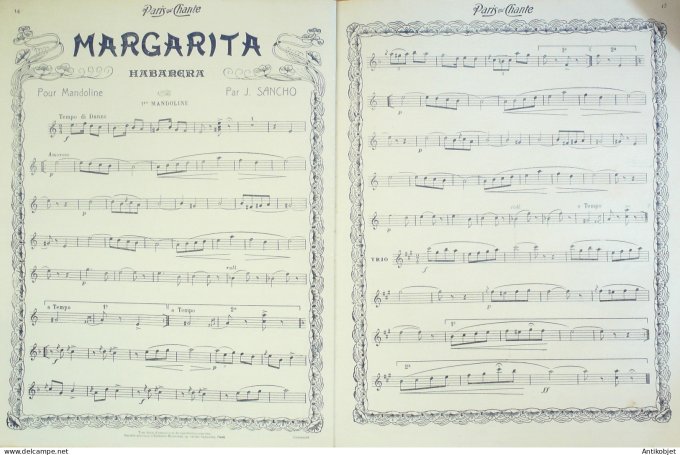 Paris qui chante 1904 #80 Du Perret Dumoraize Moreau Cosnard Lilo Mistinguette