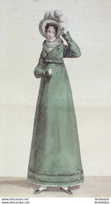 Costume Parisien 1817 # 1692 Robe de mérinos