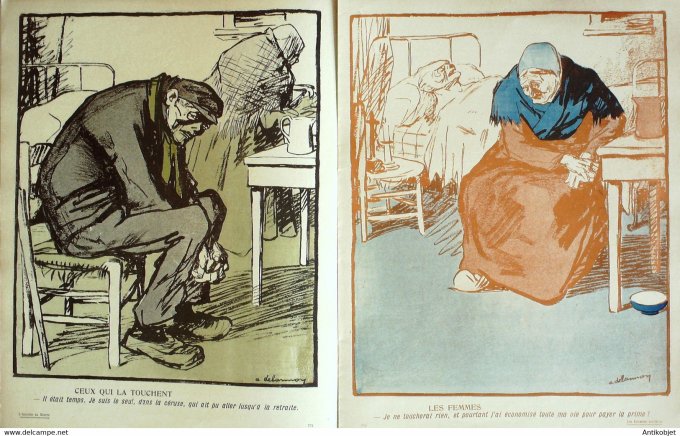 L'Assiette au beurre 1906 # 257 Retraites ouvrières Delannoy Naudin