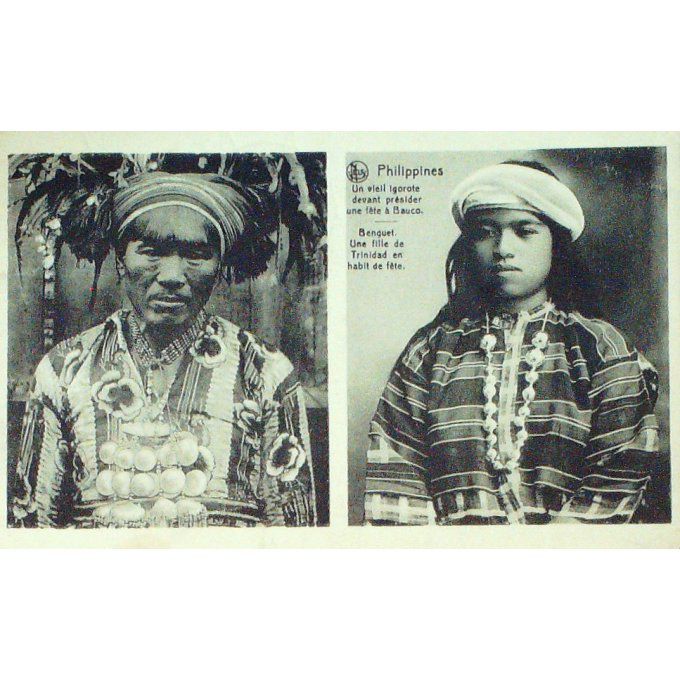 Cpa Philippines Igorote Fete Bauco Benguet Trinidad