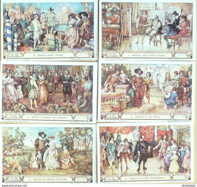 Chromo Liebig Sang 1421 Rubens peintre (1941)