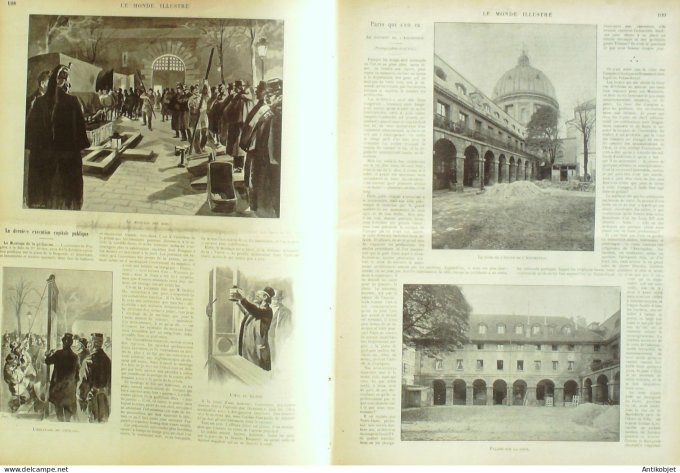 Le Monde illustré 1899 n°2185 Bulgarie Sofia Naples carnaval Belgique Jemmapes Duc Chartres