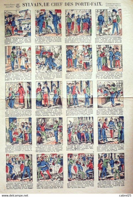 Sylvain Chef Des Porte Faix (Pellerin d'epinal)