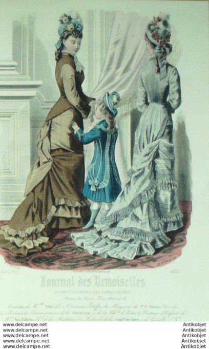 Journal de Demoiselles 1877 # 4092 (Maison Vidal)