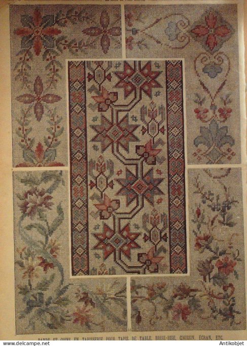 La Mode du Petit journal 1898 n° 02 Toilettes en Bengaline & Mariée