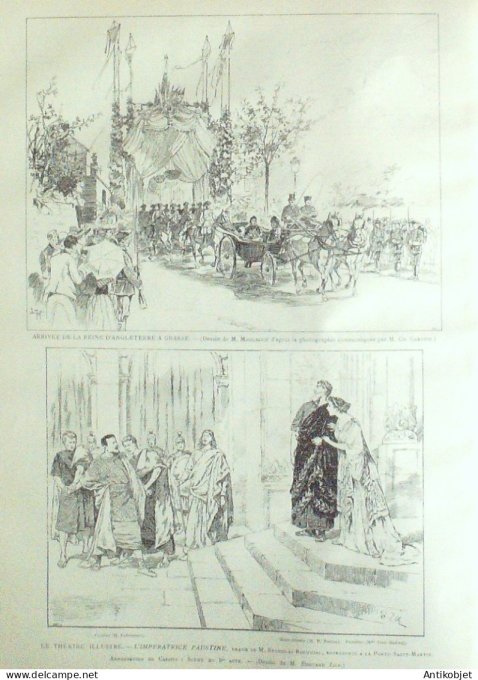 Le Monde illustré 1891 n°1775 Canada Ottawa Terre-Neuve Bonne-Baie John Macdonald