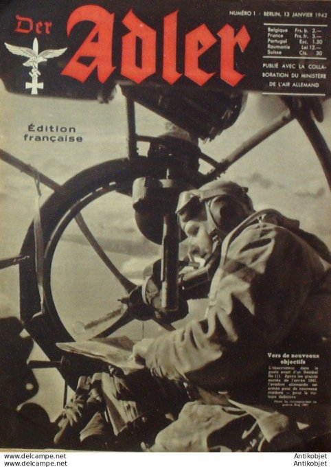 Revue Der Adler Ww2 1942 # 01