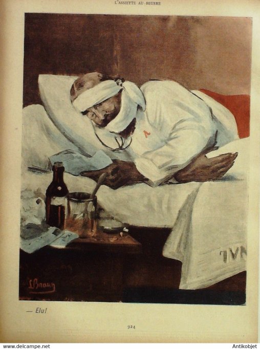 L'Assiette au beurre 1902 n° 56 Pour ête Député Braun