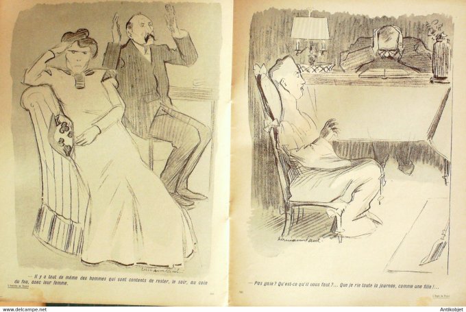 L'Assiette au beurre 1906 n°256 L'ange du foyer Hermann Paul