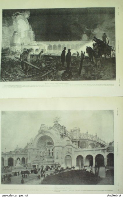 L'illustration 1900 n°2982 Algérie basilique d'Hippone Palais Champ de Mars Boulainvilliers (80)