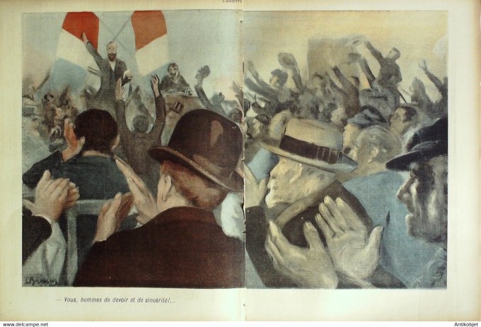 L'Assiette au beurre 1902 #  56 Pour ête Député Braun