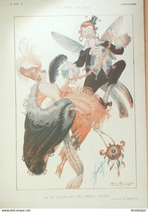 Fantasio 319 1920 Roussau Herouard Del Marle Le Monnier Armen Ohanian Vallee