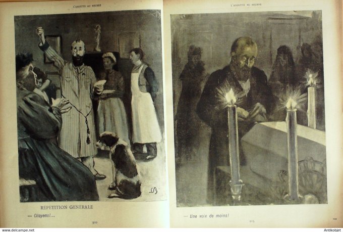 L'Assiette au beurre 1902 n° 56 Pour ête Député Braun