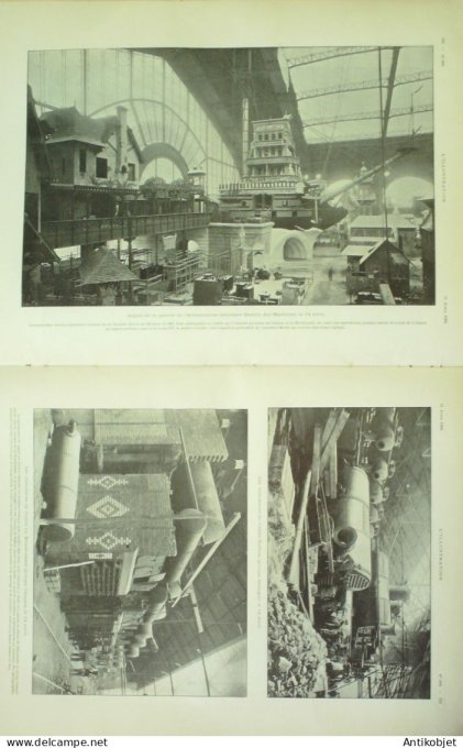 L'illustration 1900 n°2982 Algérie basilique d'Hippone Palais Champ de Mars Boulainvilliers (80)