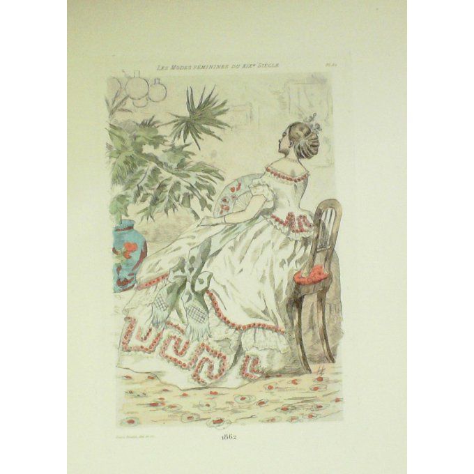 Mode Féminine époque 1862 (H.Boutet)