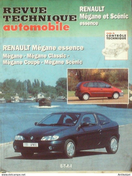 Revue Tech. Automobile 1999 n°593.1 Renault mégane & Scénic