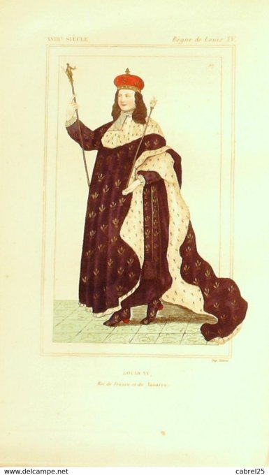 Louis Xv Roi De France Et Navarre 18ème 1852