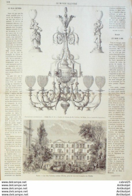 Le Monde illustré 1867 n°527 Jamaïque Haîti Port Au Prince Géorgie Tiflis Suède Norvège