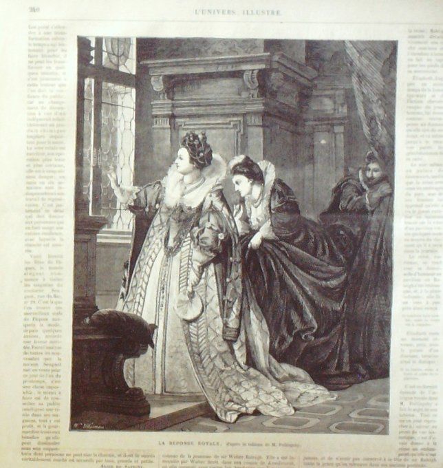 L'Univers illustré 1867 # 632 Calais (62) 