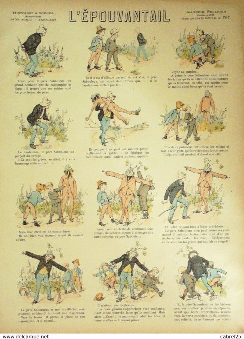 L'epouvantail  (Pellerin d'epinal)