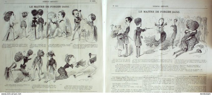 Le Monde illustré 1864 n°351 Algérie Alger Viet-Nam Saïgon Cho-lün Barque gauloise