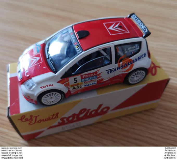 Citroen C2 Super 1600 2004 Solido Hachette 1:43