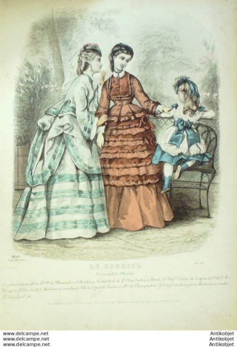 Le Caprice 1874 # 1048 (Maison Plumeul)