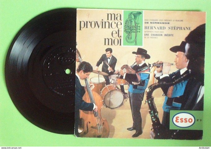 Ma Province & moi 45T Normandie Pub Esso Disk 9 1970