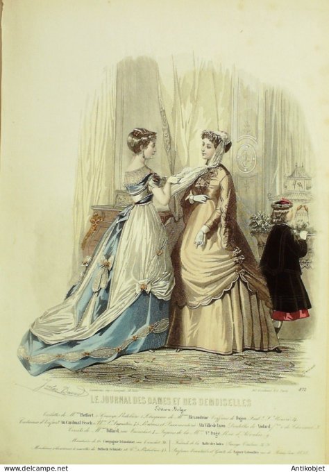 Journal des Dames Demoiselles 1867 # 872 (Maison Pieffort)