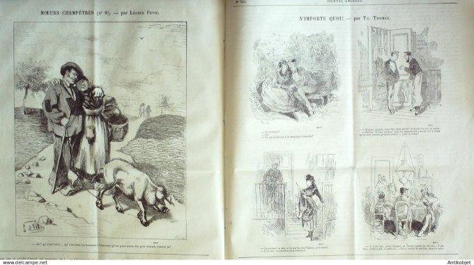 Le Journal Amusant 1870 #  749 N'importe quoi par Thomas