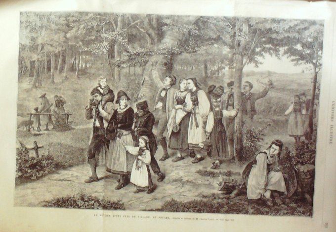 L'Univers illustré 1867 # 635 St-Pétersbourg Allemagne Souabe Cannes (06) Bengale Armée 