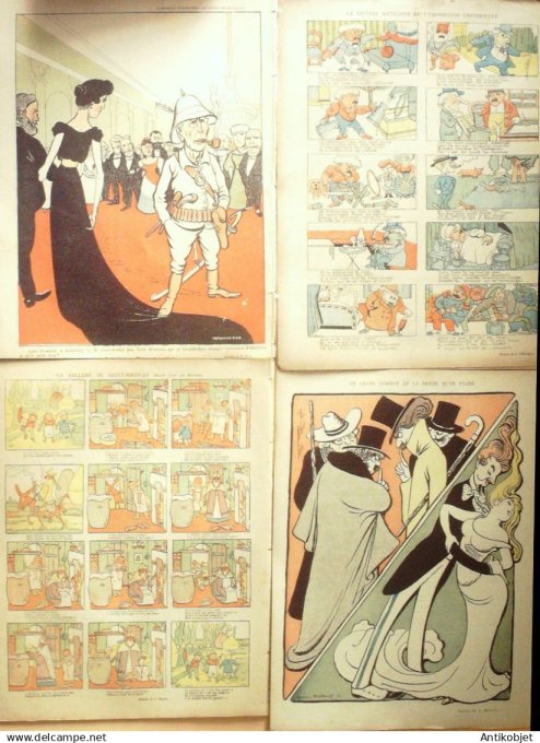 Le Rire 1899 lot 4 revues Fau Depaquit Leandre Metivet Tiret-Bognet Huard