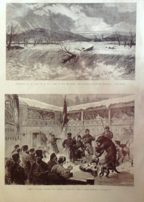 L'Univers illustré 1867 # 636 Rome Taverne Goethe Luxembourg Moscou Oxford Cambridge