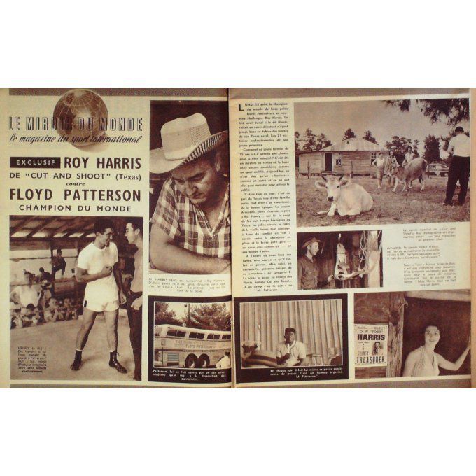 Miroir Sprint 1958 # 637 18 Aou Meano Zamparini Jungwirth Sinibaldi France Afriques