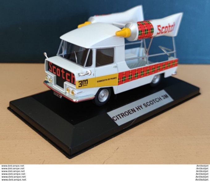 Citroen type H Adhesifs Scotch 3M 2 Tour de France 1:43 1960