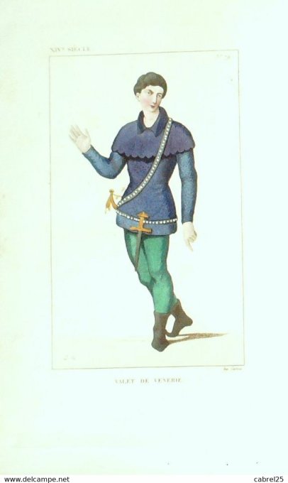 Valet De Venerie 14ème 1852