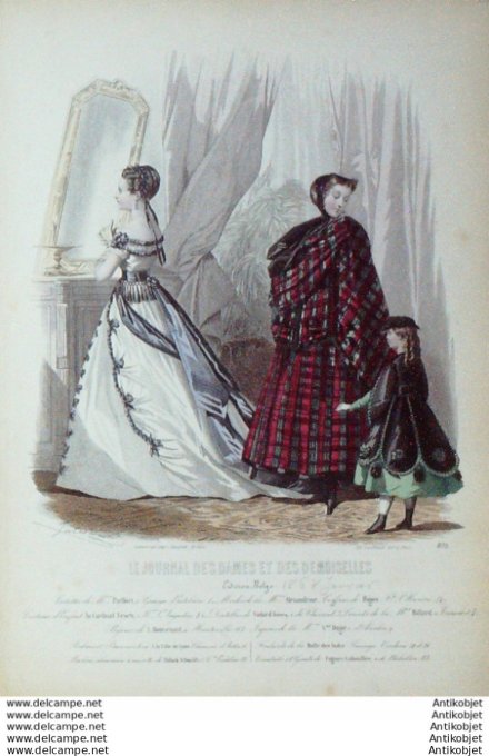 Journal des Dames Demoiselles 1867 # 875 (Maison Pieffort)