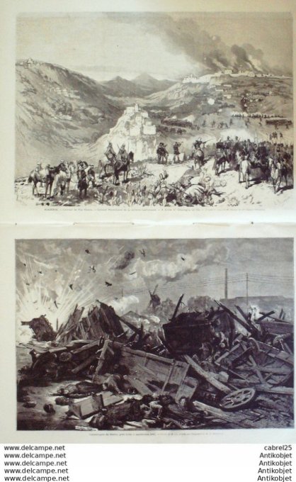 Le Monde illustré 1871 n°753 St-Germain (78) Algérie Tizi Ouzou El Ghaouglia Metz (57) Borny Bat Sec