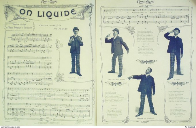 Paris qui chante 1903 #33 Barneil Favart Bian-Ka Carl Star Valda Joanyd