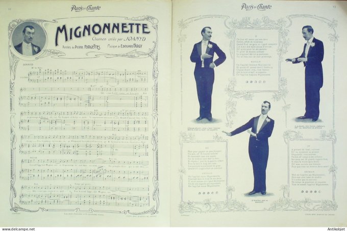 Paris qui chante 1903 #33 Barneil Favart Bian-Ka Carl Star Valda Joanyd