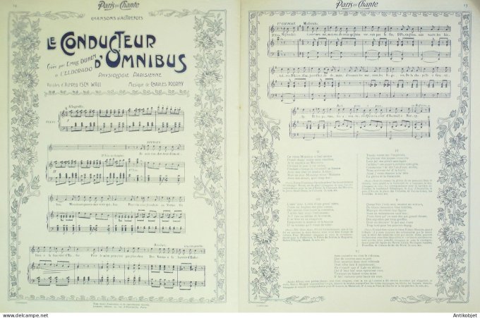 Paris qui chante 1903 #33 Barneil Favart Bian-Ka Carl Star Valda Joanyd