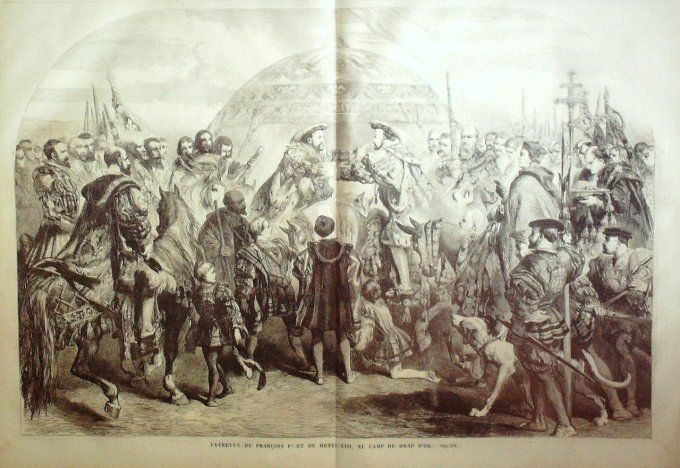 L'Univers illustré 1859 #  63 Portugal Reine Stéphanie Biarritz (64) Guerre d'Italie