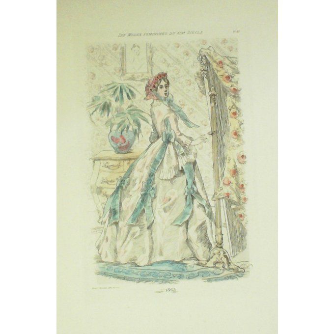 Mode Féminine époque 1863 (H.Boutet)