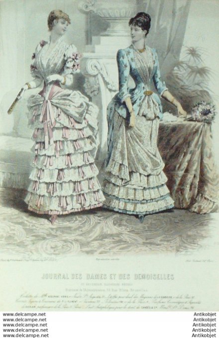 Journal des Dames Demoiselles 1883 # 2046 (Maison Koenig)