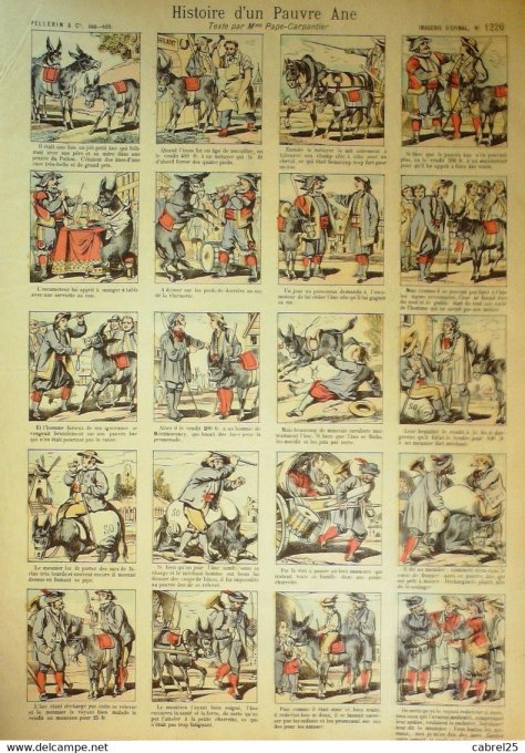 Histoire d'un Pauvre Anne (Pellerin d'epinal)